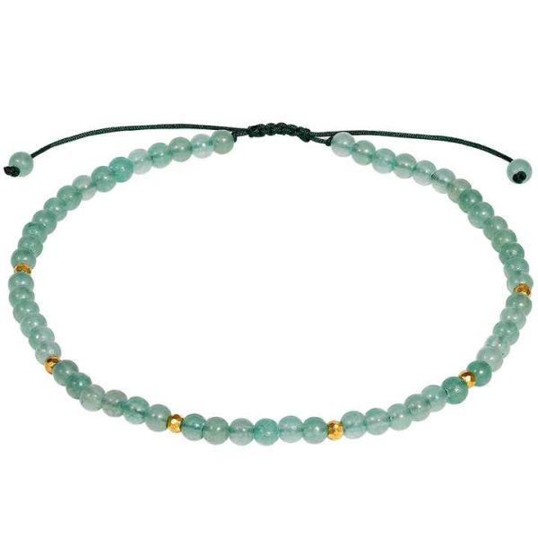 Natural Gemstone Foot Anklet Bracelet for Women Beaded Stone Anklet Healing Energy Crystal Anklet Beach Foot Jewelry Adjustable