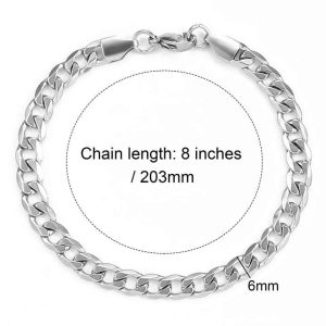 Trendy 4mm Stainless Steel Figaro Chain Anklet for Women - Hypoallergenic Beach Foot Jewelry Gift Idea