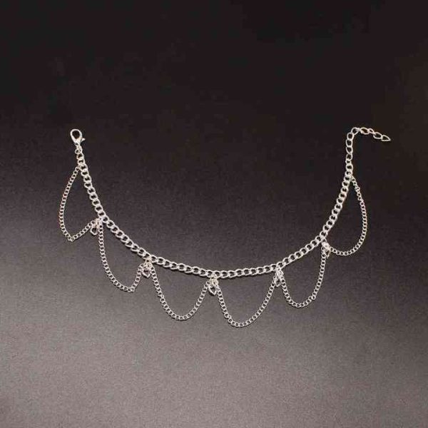 Waterproof Non Tarnish Cuban Link Sets Anklets for Women Exquisite Stainless Steel Weight Anklet Wholesale