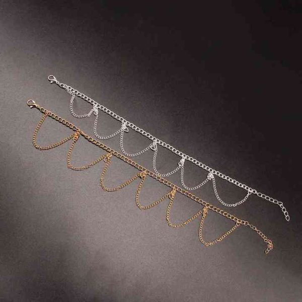 Waterproof Non Tarnish Cuban Link Sets Anklets for Women Exquisite Stainless Steel Weight Anklet Wholesale