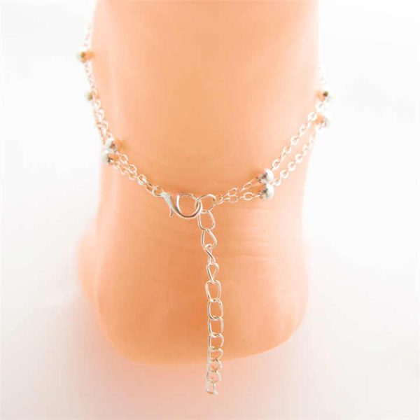 Wholesale Hot Selling Pearls Foot Beaded Anklet Custom Designer Women Anklets