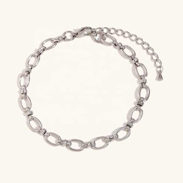 Anklet Fashion Stainless Steel Jewelry Tarnish Free 14k Gold Cross Chain Anklets