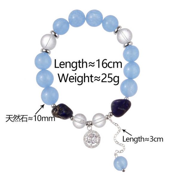 D-181 18K Gold Plated Fine Jewelry Temperament Luxury Designer Fashion Trendy Beaded Bracelets for Women