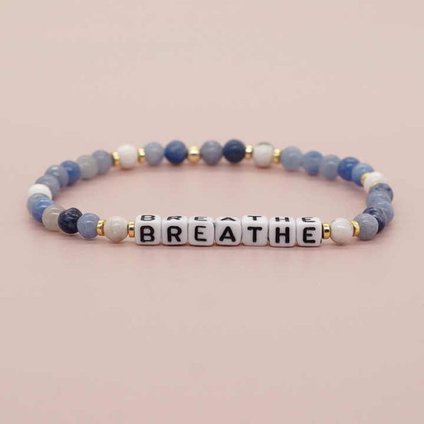 New Bohemian Beaded Bracelet Handmade Pulsera Women Charm Custom Letter Fashion Colorful Crystal Bead Bracelet Jewelry
