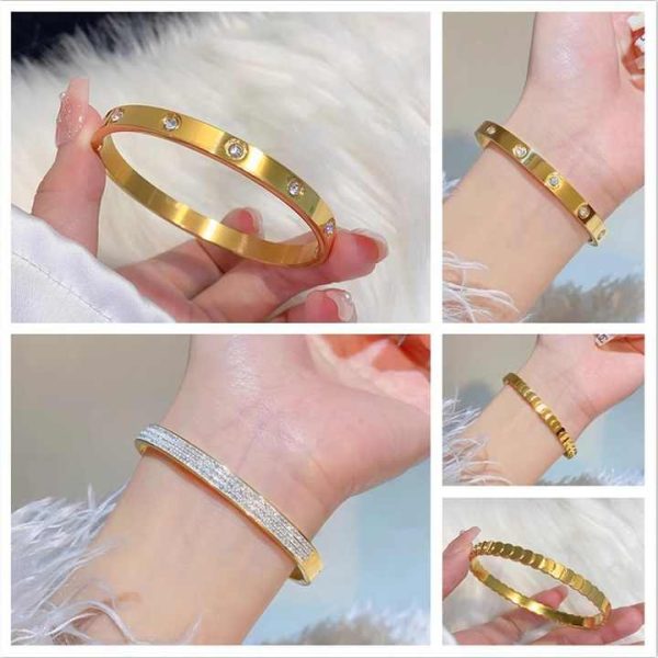 Zhongzhe Fashion Jewelry Bracelet Anti Tarnish 18K Gold Plated Stainless Steel Waterpoof Jewelry Zircon Bracelet for Women
