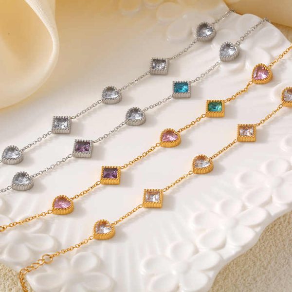 Bohemian Style Colorful Beaded Bracelet for Women Handmade Stainless Steel Friendship Fashion Jewelry for Gift