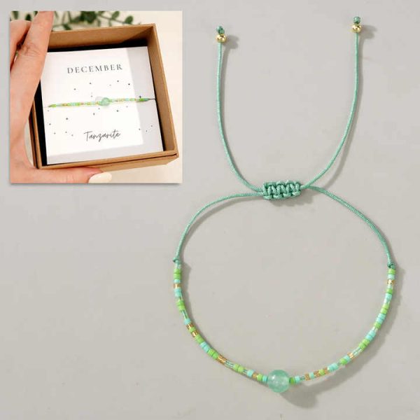Wholesale Fashion with Crystal Beaded Stacked Style Bracelet Suitable for Summer Seaside Unisex Jewelry