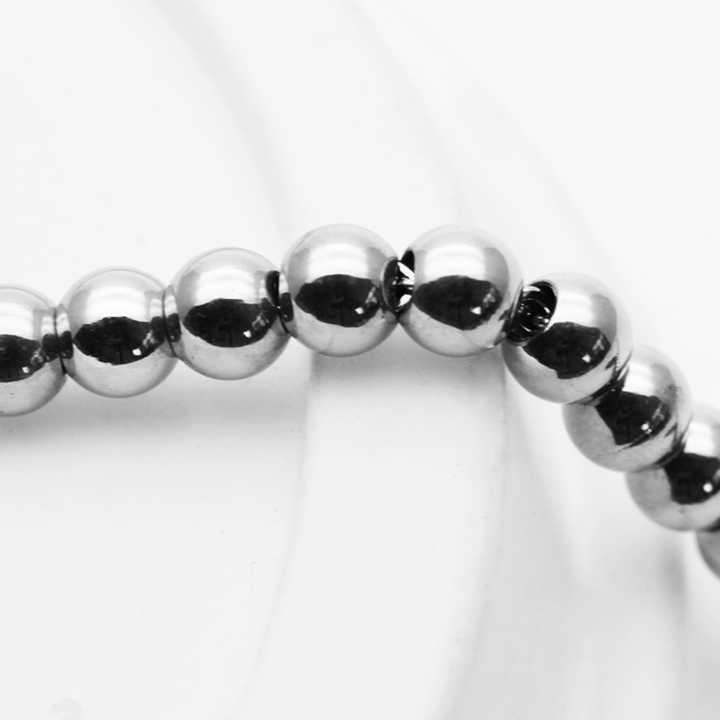 Wholesale Stainless Steel Heart Bead Bracelet for Women & Couples - Best Selle Trendy Adjustable Matching Jewelry(Green/Pink)