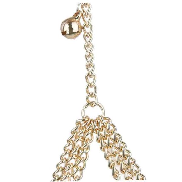 Swimming Ins Party Fashion Jewelry Accessories Bodychains Stainless Steel Bikini Waterproof Tassel Waist Body Chain for Women