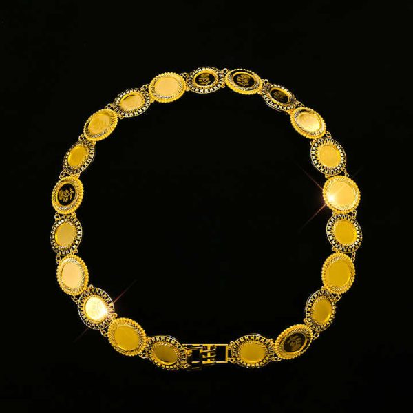 Wholesale Middle Eastern Style Rose Design Women's Belt Accessories,18K Gold Plated Jewelry, Women's Wedding Accessories