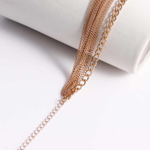 Multi-layer Rhinestone Body Chain Female Beach Style Hollow Waist Chain Fine Jewelry Body Chain