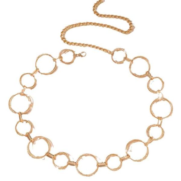 DAIHE New Fashion Punk Night Club Sexy Circle Body Chain Sexy