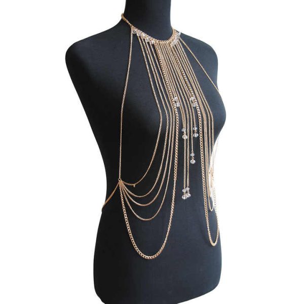 Wholesale 18K Gold Steel Snake Chain Emerald Pendant Necklace Bracelet Jewelry Set for Women