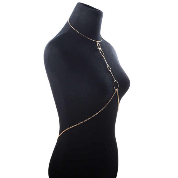 Sexy Fashion Statement Body Chain for Trendy Jewelry Women Wholesale N800219