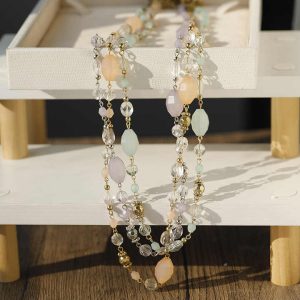Stylish Women's Gold Plated Waist Chain with Shell and Acrylic Beads, Adjustable Body Jewelry for Special Occasions