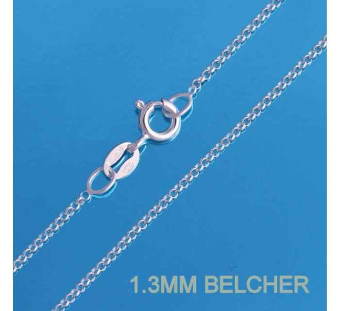 Best 925 Sterling Silver Italian Chains High Polish Finish Various Lengths 14 16 18 20 22 Curb Ball Belcher Box Rope Fashionable