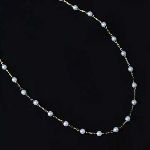 18k Gold Stainless Steel Tarnish Free Waterproof Fashion Jewelry Women's Sexy Belt Belly Waist Pearl Body Chain