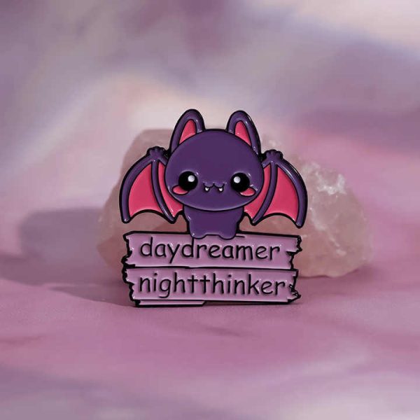 4 Styles I Want Magic Lapel Pins Custom Cat Frog Bat Animal Witch Funny Enamel Brooch Hat Clothes Pins