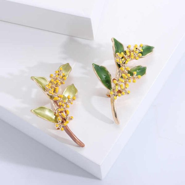 Korean Fashion Jewelry Rhinestone Brooch Pin Brooches for Clothing Women Suit Dresses Lapel Flower Pins Party Wedding Gifts