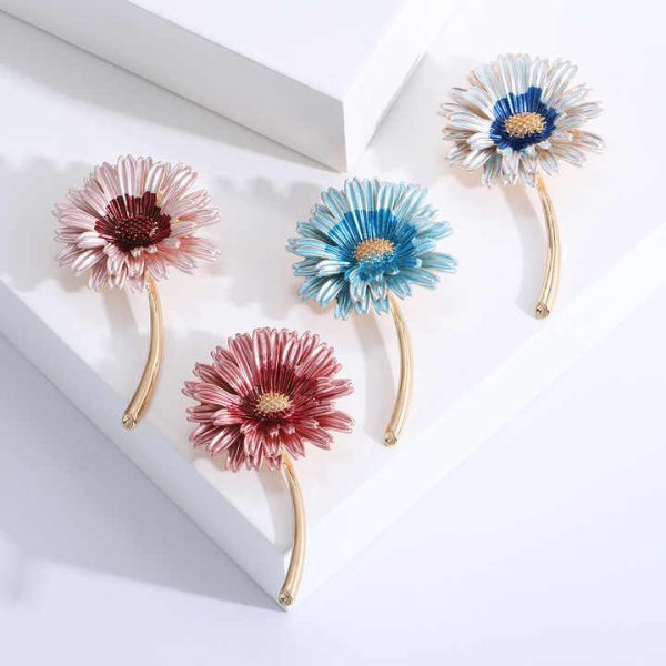 Korean Fashion Jewelry Rhinestone Brooch Pin Brooches for Clothing Women Suit Dresses Lapel Flower Pins Party Wedding Gifts