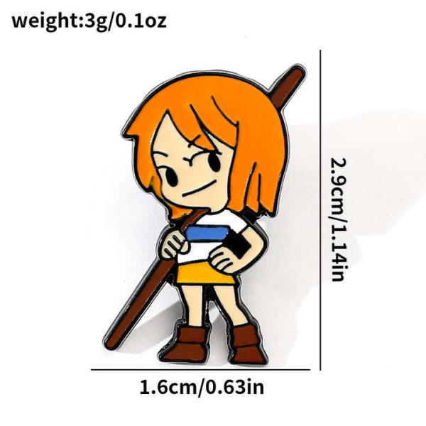 Japanese Trendy Metal Enamel Lapel Pin Badge Demon Slayer Anime Peripheral Series Cartoon Characters Brooch Pins for Men for Bag