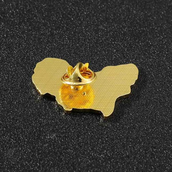 2025 Wholesale Hard Enamel Pins Flag Usa Map Territory New Designer Custom Brooch Hat Cap Lapel Bulk Accessory Fashion