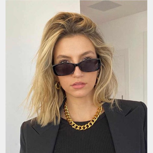 18k PVD Gold Plated Chunky Cuban Chain Statement Stainless Steel Gold Necklace for Women