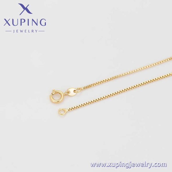 X000682699 Fashion Simple Necklace 14K Gold Color Romantic Sweet High End Wholesale Classic Hip Hop Necklace
