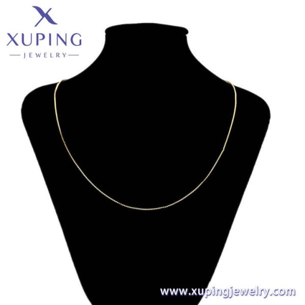 X000682699 Fashion Simple Necklace 14K Gold Color Romantic Sweet High End Wholesale Classic Hip Hop Necklace