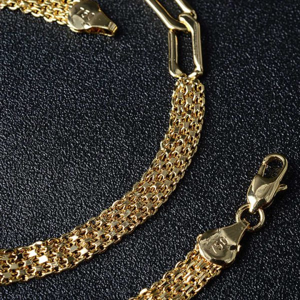 Fashion Jewelry 2021 Link Chain Necklace Maxi Statement Necklace Women Dubai High Quality Geometric for Party Gift