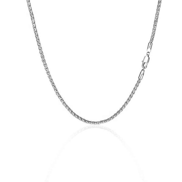 Fashionable Jewelry Chain Necklace Stainless Steel Flower Basket Chain Necklace for Unisex