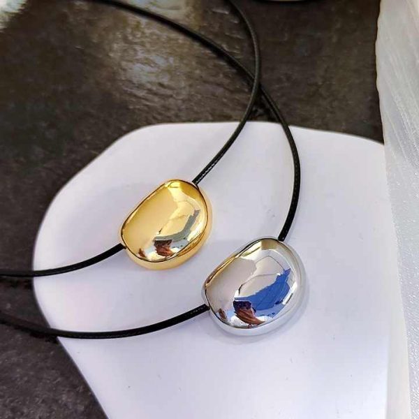 Fashionable Collarbone Chain Three-Dimensional Irregular and Cool Style Necklace Stainless Steel Women's Necklace