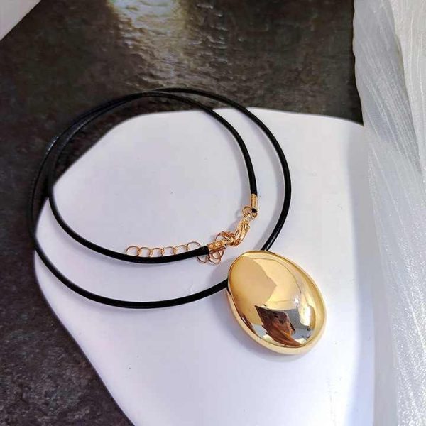 Fashionable Collarbone Chain Three-Dimensional Irregular and Cool Style Necklace Stainless Steel Women's Necklace