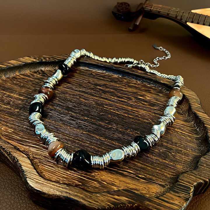 YW Fashion Heart Type Necklace Women's Short Collarbone Chains Jewelry Necklaces