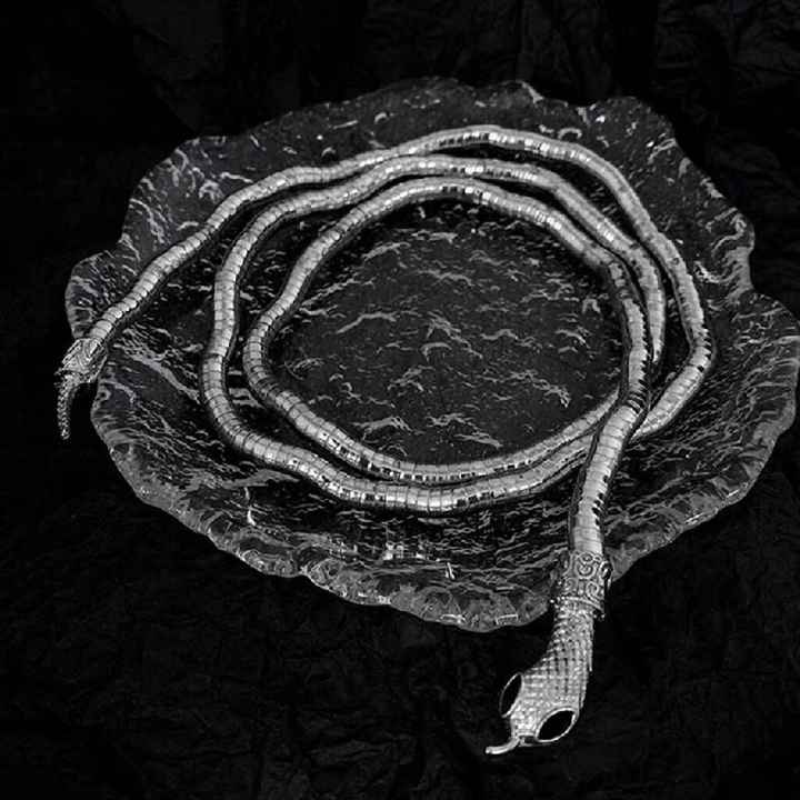 High Quality Fashion Clavicle Chain Alloy Material Snake Chain Necklaces for Women