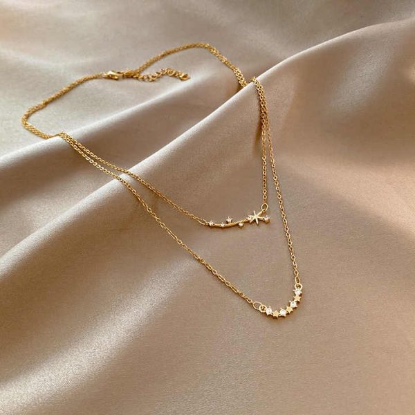 Wholesale Fashion Jewelry Trend Fashionable Necklace Pendant Stainless Steel Gold Necklace for Women