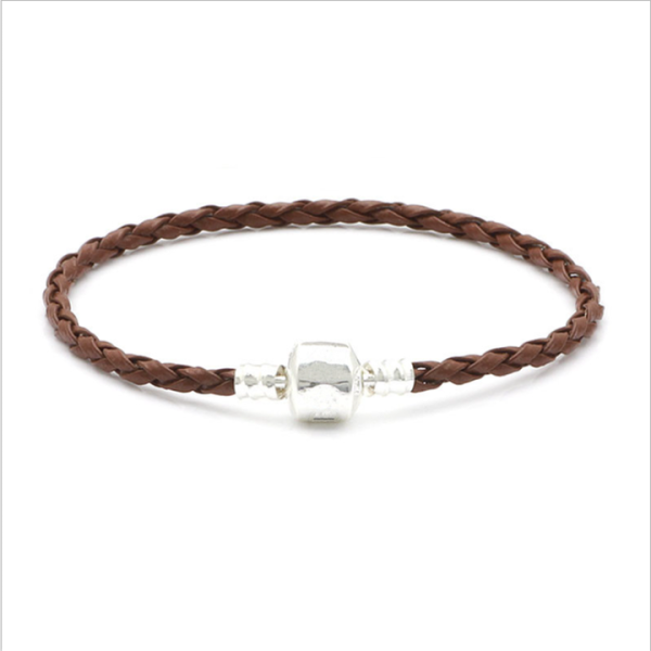 Colorful Fashion PU Braided Leather Bracelet Men Bracelet for Women Jewelry Leather Clasps Charm Bracelet