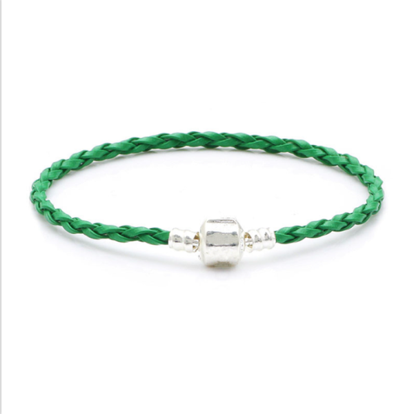 Colorful Fashion PU Braided Leather Bracelet Men Bracelet for Women Jewelry Leather Clasps Charm Bracelet