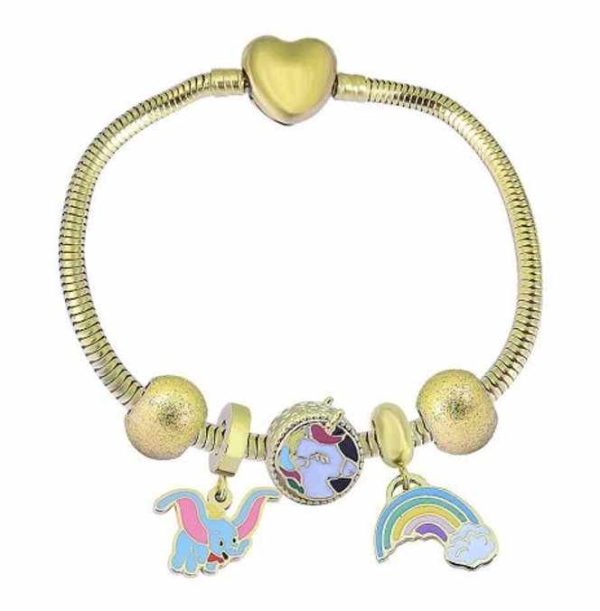Gold Plated Handmade Bracelet Fashion unicorn Charm Bracelets