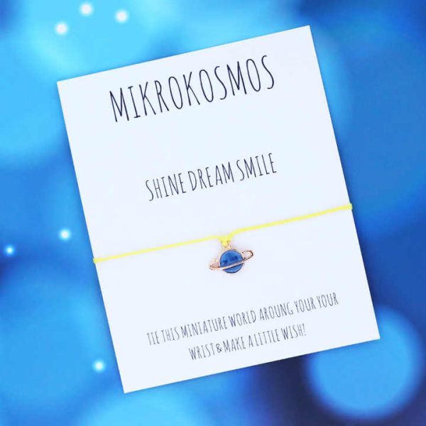 BTS Mikrokosmos Cosmic Charm Bracelet Army Space Gift Jewelry for Women Men Wish Multicolor String Rope Cord Macrame Bracelet