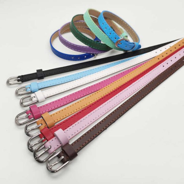 Fashion Genuine Real Leather Bracelet for Women Slide Letter Charms Wristband Jewelry Making DIY Pet Collar Keychain Women Gift