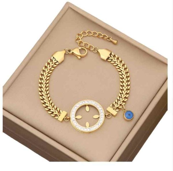 Stainless Steel Bracelet Bohemian Jewelry for Women Adjustable Bracelets Jewelry Retro