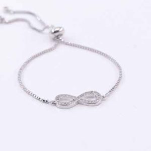 Hip Hop Geometric Charm Bracelet for Women - Brass Jewelry Gift Accessories with Customizable Colors and Sizes