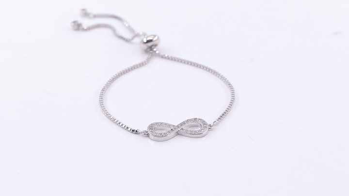 Hip Hop Geometric Charm Bracelet for Women - Brass Jewelry Gift Accessories with Customizable Colors and Sizes