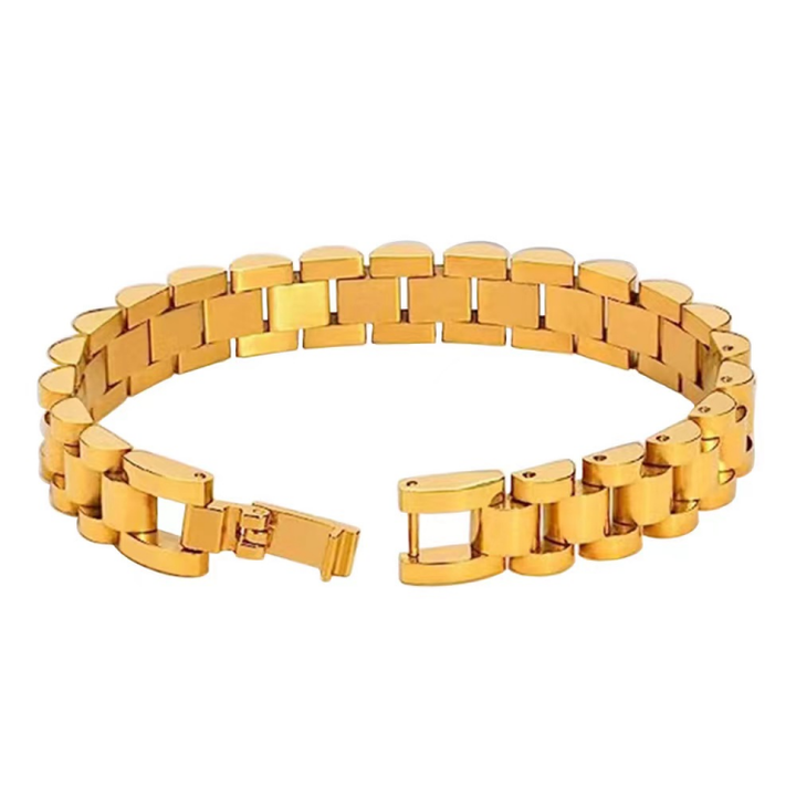 Fashion Designer Stainless Steel Charm Bracelet Popular for Women's Watch Strap and Men's Cou