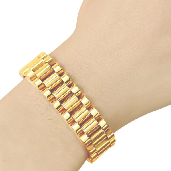 Fashion Designer Stainless Steel Charm Bracelet Popular for Women's Watch Strap and Men's Cou