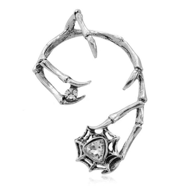 Fashion Punk Dark Ear Cuff Magic Claw Earring Old Personality Exaggerated Cool Earrings for Women