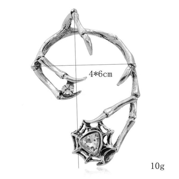 Fashion Punk Dark Ear Cuff Magic Claw Earring Old Personality Exaggerated Cool Earrings for Women