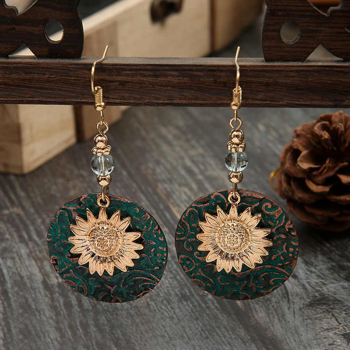 Hot Fashion Hot Selling Bohemian Style Jewelry Women Retro Ethnic Earrings Boho Vintage Earrings for Women