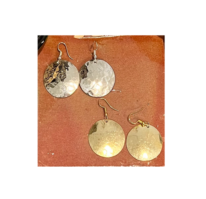 Fashion Brass Earrings Design Clip on Earrings Hoop Star Drop Unique Earrings for Girls Women Gift Use